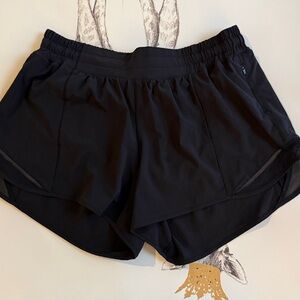 lululemon athletica Black Athletic Shorts 4”